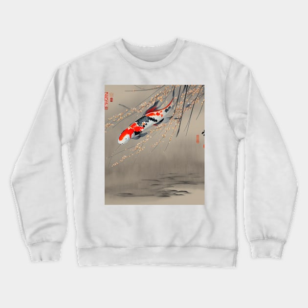 The Art of Koi Fish: A Visual Feast for Your Eyes 17 Crewneck Sweatshirt by Painthat